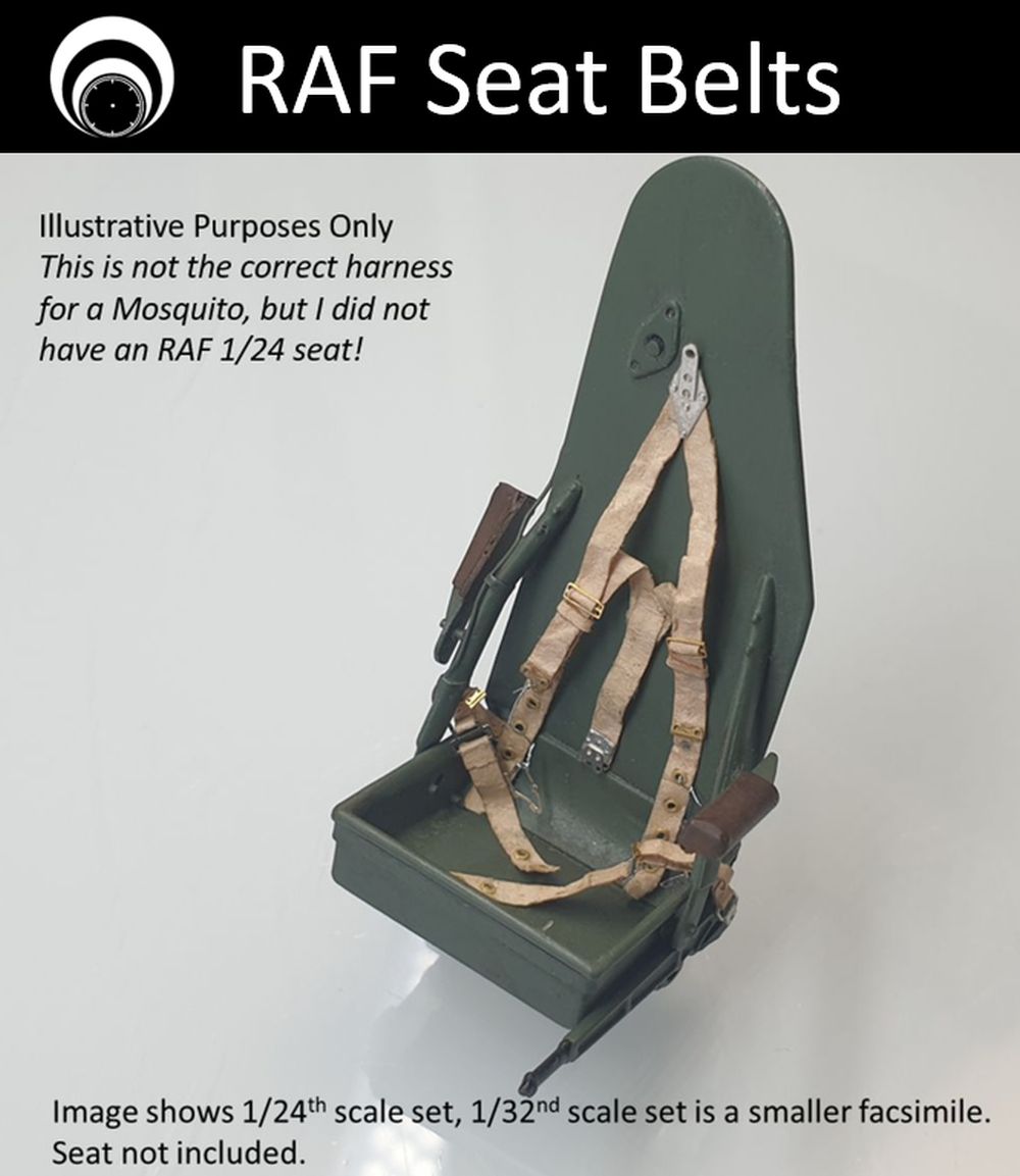 Airscale ASSB32QK 1:32 RAF seatbelts WWII