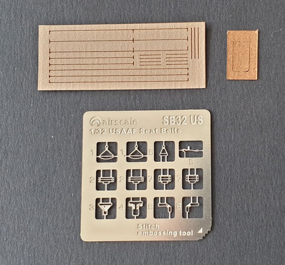 Airscale ASSB32US 1:32 USAAF seatbelts WWII