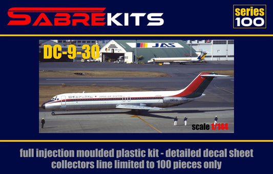 Sabre Kits SBK14010 1:144 Douglas DC-9-30 JAS ex-Fly, new decals