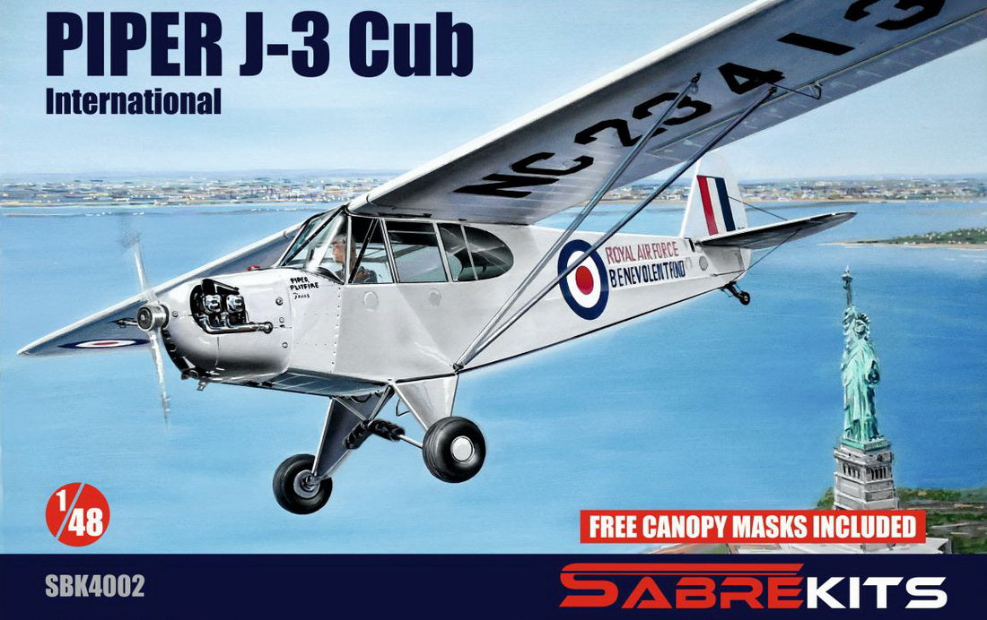 Sabre Kits SBK4002 1:48 Piper J-3 Cub International (Ex-Smer)
