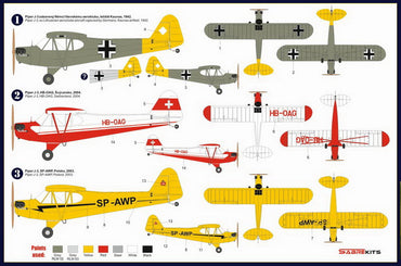 Sabre Kits SBK4003 1:48 Piper J-3 Cub Over Europe (Ex-Smer)