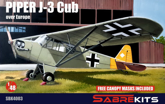 Sabre Kits SBK4003 1:48 Piper J-3 Cub Over Europe (Ex-Smer)