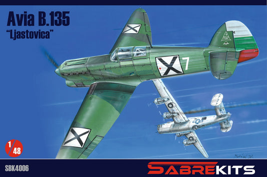 Sabre Kits SBK4006 1:48 Avia B-135 'Ljastovica'