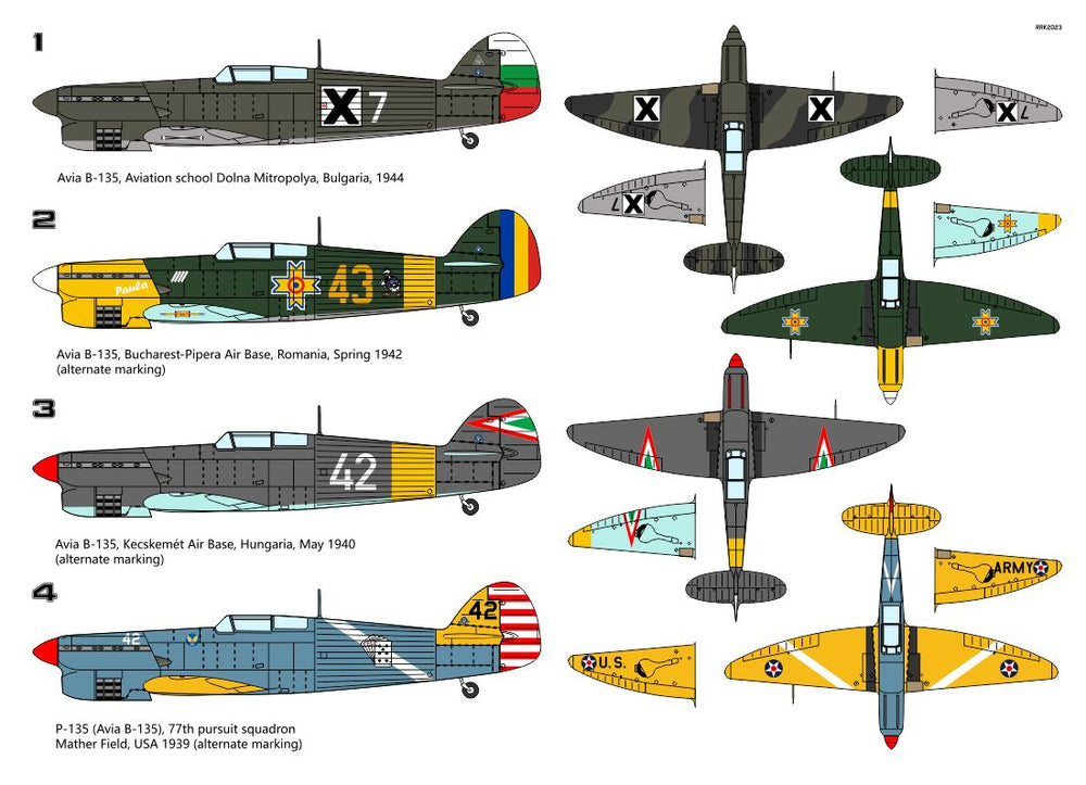 Sabre Kits SBK4006 1:48 Avia B-135 'Ljastovica'