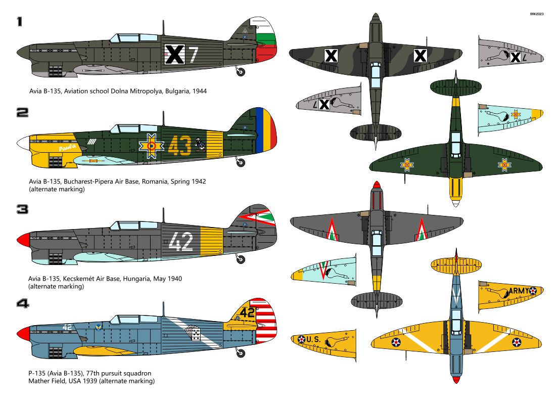 Sabre Kits SBK4006 1:48 Avia B-135 'Ljastovica'