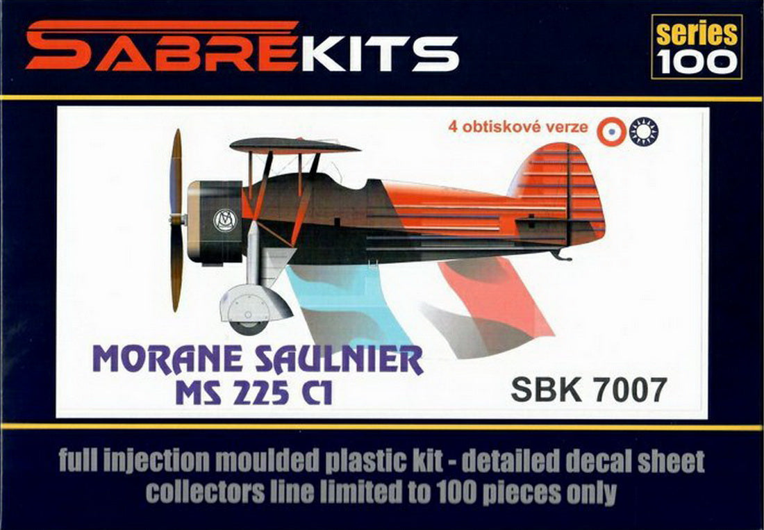 Sabre Kits SBK7007 1:72 Morane-Saulnier MS.225