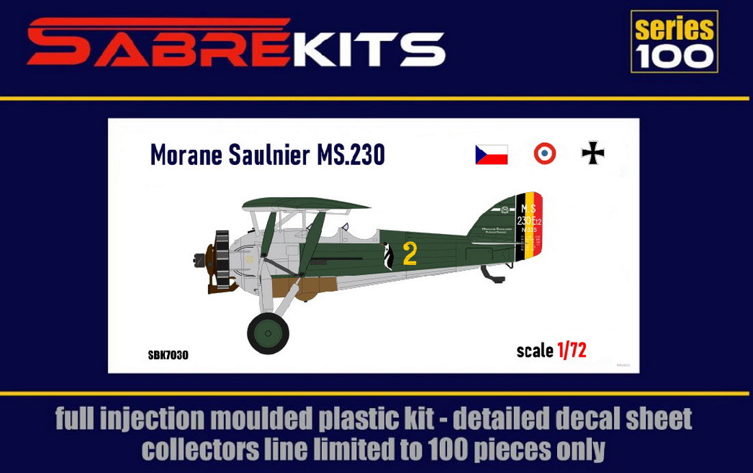 Sabre Kits SBK7030 1:72 Morane-Saulnier MS.230