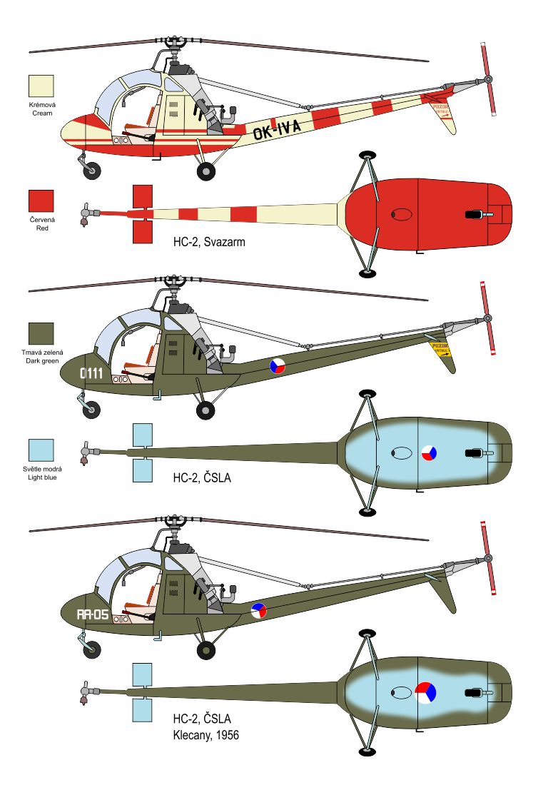Sabre Kits SBK7032 1:72 HC-2 Heli Baby ex-AZ Model, new I-M canopy, new