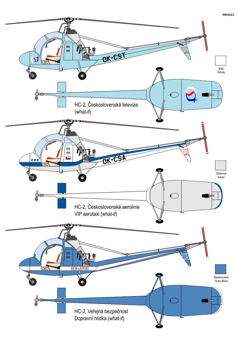 Sabre Kits SBK7032 1:72 HC-2 Heli Baby ex-AZ Model, new I-M canopy, new