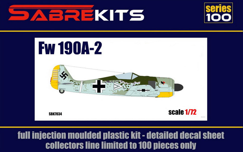 Sabre Kits SBK7034 1:72 Focke-Wulf Fw-190A-2 ex-AZ Models, new