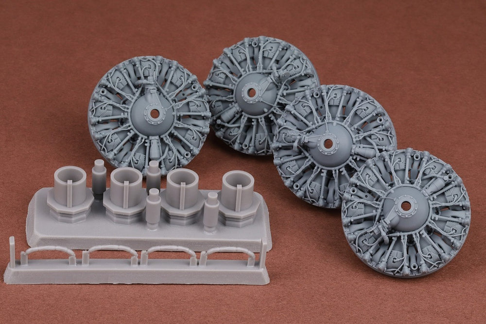 SBS Model SBS32002 1:32 Boeing B-17F/B-17G Engine upgrade set