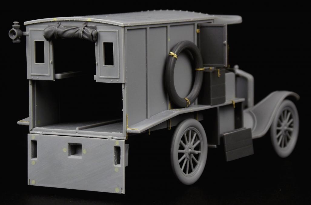SBS Model SBS35036 1:35 Ford Model T Ambulance update set