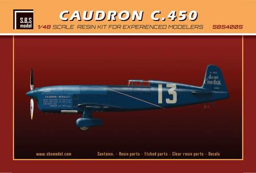 SBS Model SBSK4005 1:48 Caudron C.450
