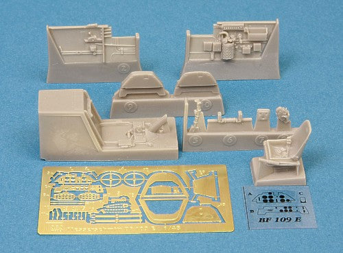 SBS Model SBS48013 1:48 Bf-109E-3/4 Cockpit Set