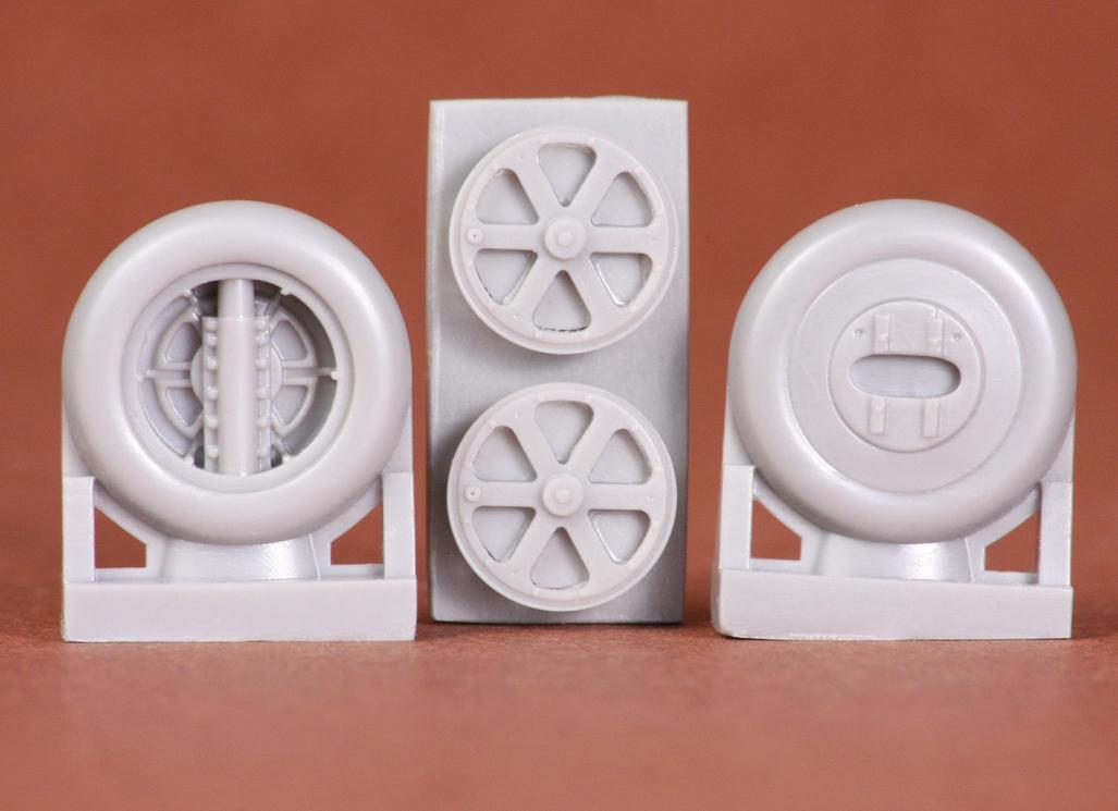 SBS Model SBS48048 1:48 Gloster Gladiator Mk.I/Mk.II wheel set