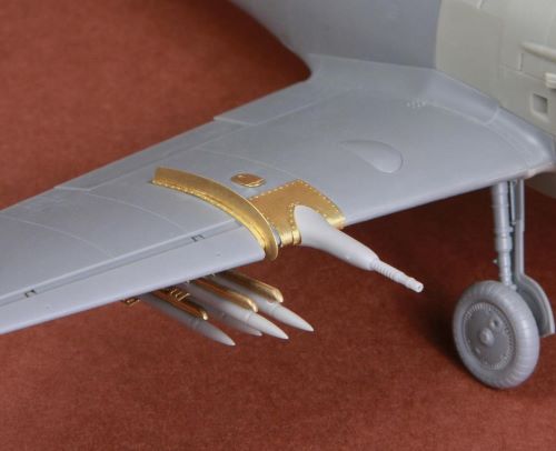 SBS SBS48061 1:48 Hispano HA-1112 Cannon + Rocket Set