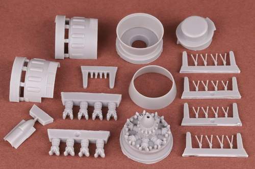 SBS Model SBS48079 1:48 Marcel-Bloch MB.151C.1 & MB.152C.1 engine cowling set