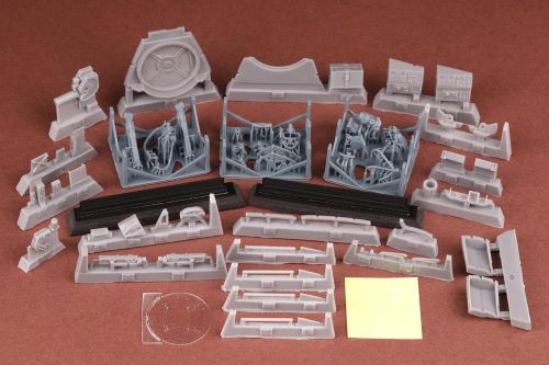 SBS Model SBS48083 1:48 B-17G Bombardier & Chin Turret Upgrade