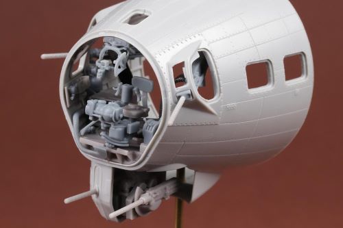SBS Model SBS48083 1:48 B-17G Bombardier & Chin Turret Upgrade