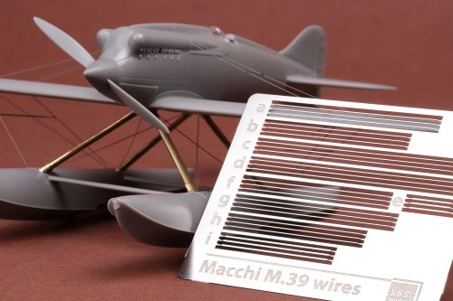 SBS Model SBS48085 1:48 Macchi M.39 rigging wire set