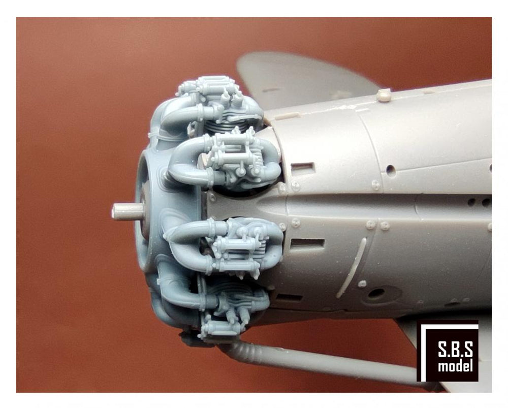 SBS Model SBS48091 1:48 Bristol Bulldog engine upgrade set