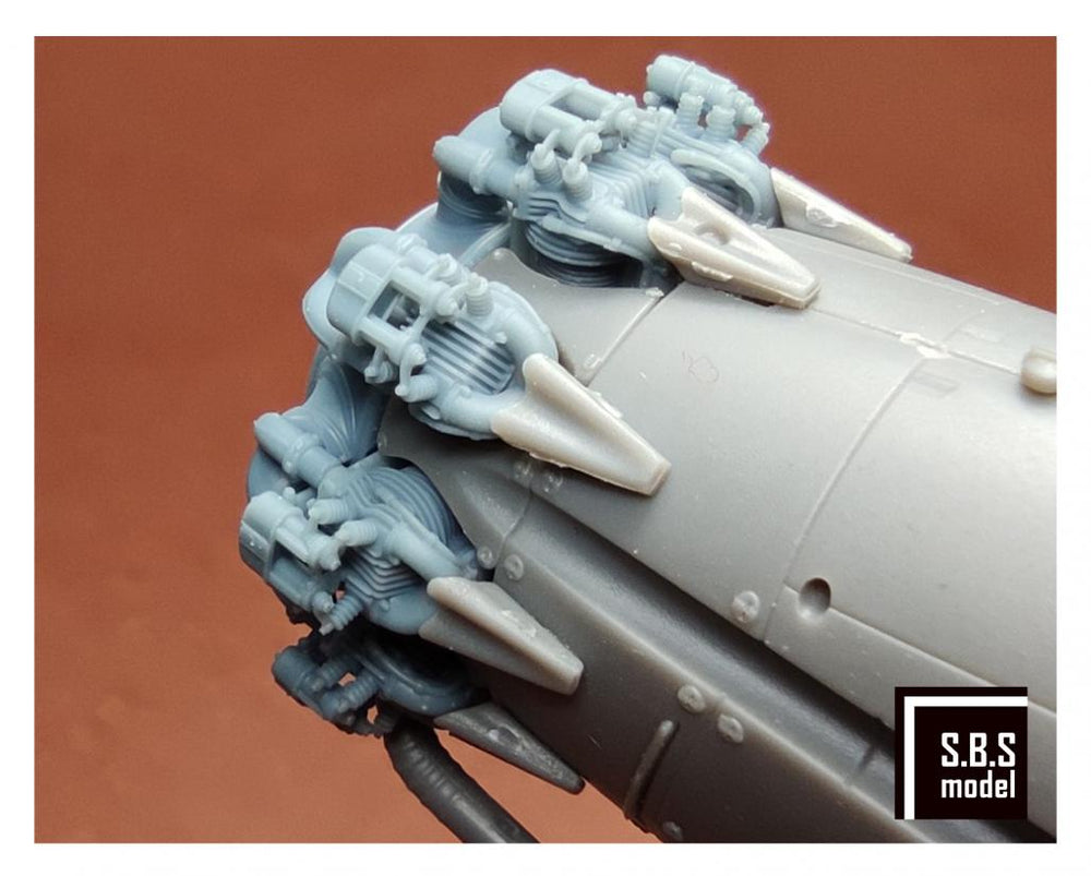 SBS Model SBS48092 1:48 Bristol Bulldog engine upgrade set