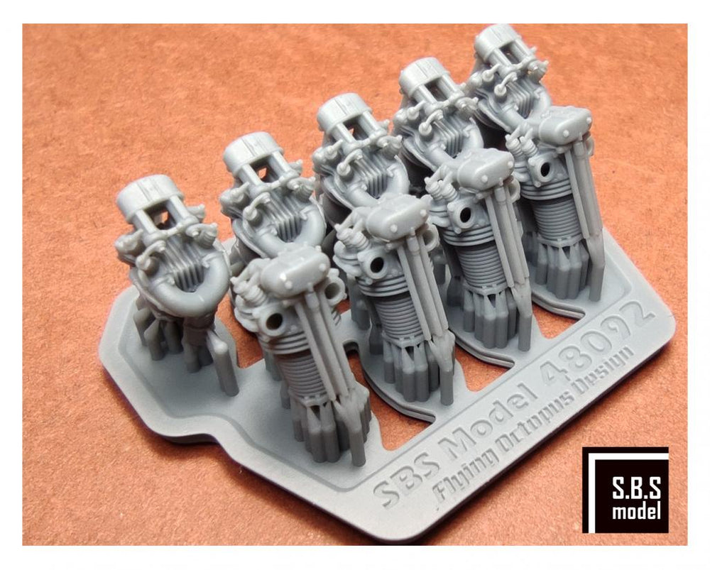SBS Model SBS48092 1:48 Bristol Bulldog engine upgrade set