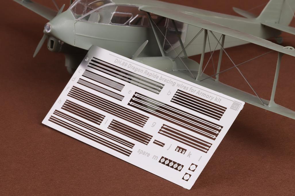 SBS Model SBS48095 1:48 de Havilland Rapide rigging set
