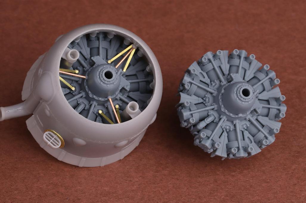 SBS Model SBS48096 1:48 Westland Lysander Mk.I/Mk.III engine & cowling set