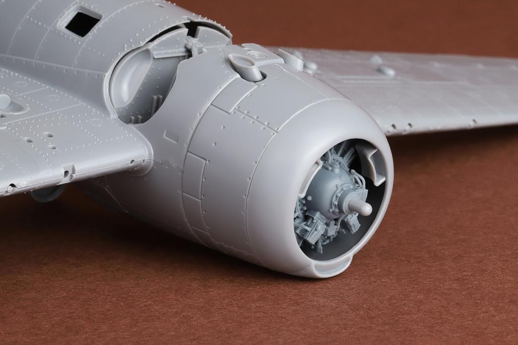 SBS Model SBS48098 1:48 Grumman F4F-4 Wildcat engine set