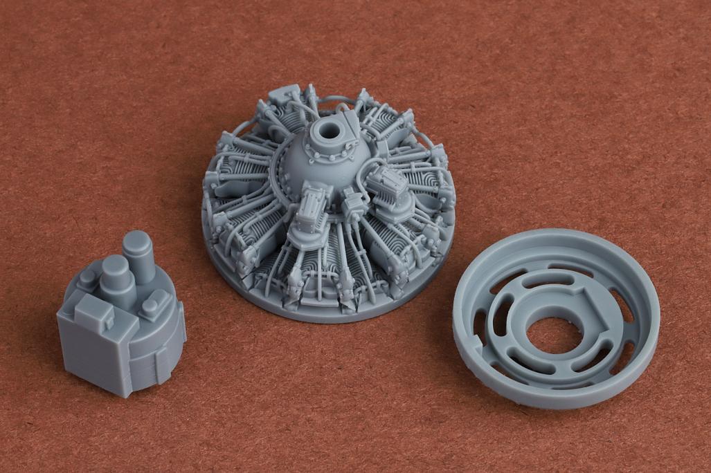 SBS Model SBS48098 1:48 Grumman F4F-4 Wildcat engine set