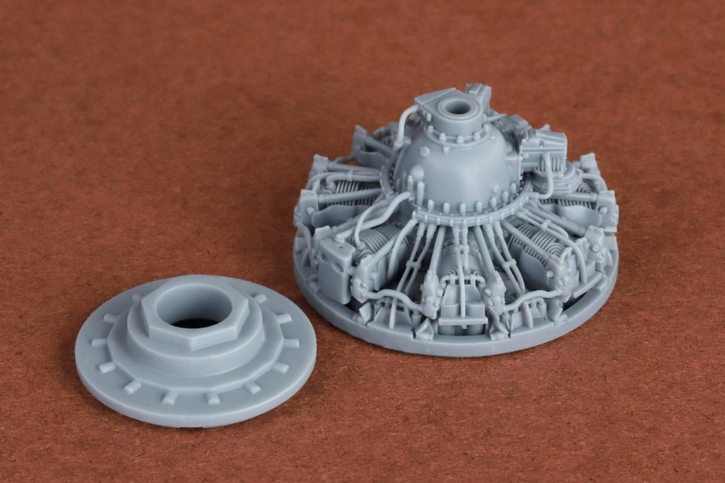 SBS Model SBS48099 1:48 Grumman F4F-4 Wildcat engine set