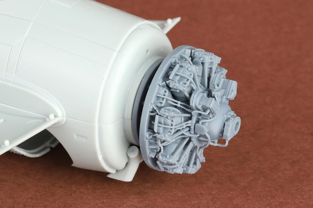 SBS Model SBS48099 1:48 Grumman F4F-4 Wildcat engine set