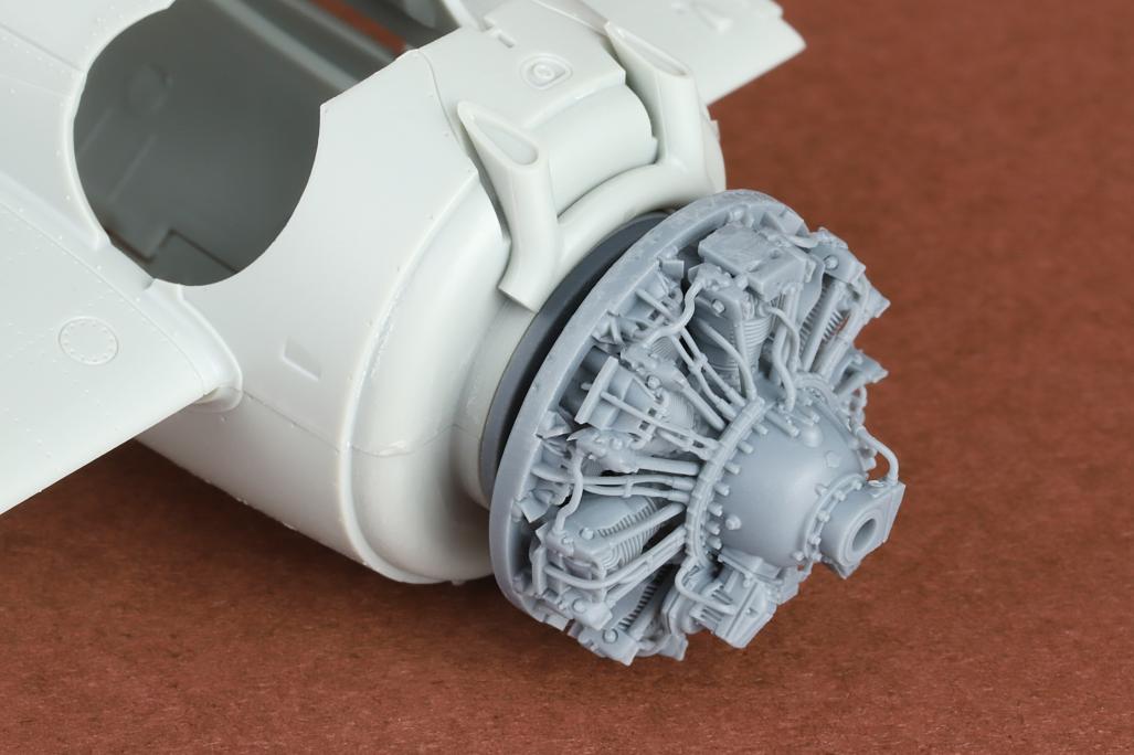 SBS Model SBS48099 1:48 Grumman F4F-4 Wildcat engine set