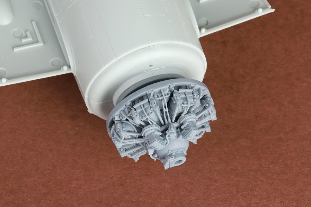 SBS Model SBS48099 1:48 Grumman F4F-4 Wildcat engine set