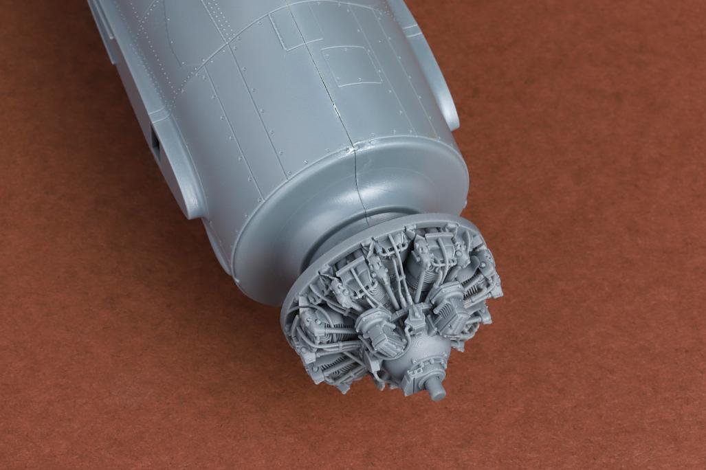 SBS Model SBS48100 1:48 Grumman F4F-4 Wildcat engine set