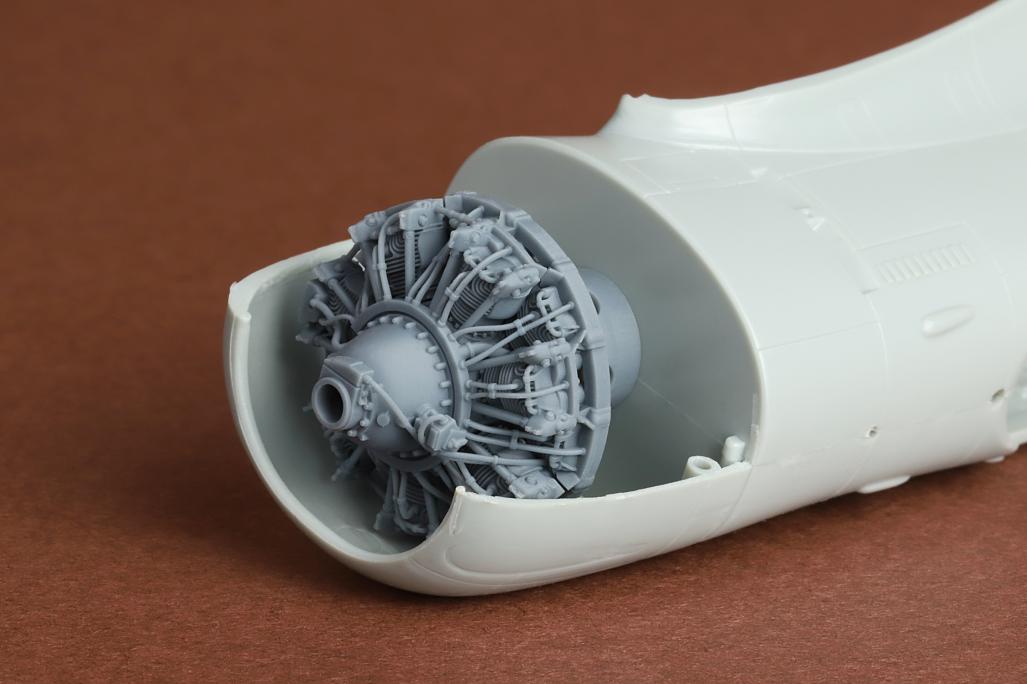 SBS Model SBS48101 1:48 Curtiss Hawk H75A-3 French AF engine set