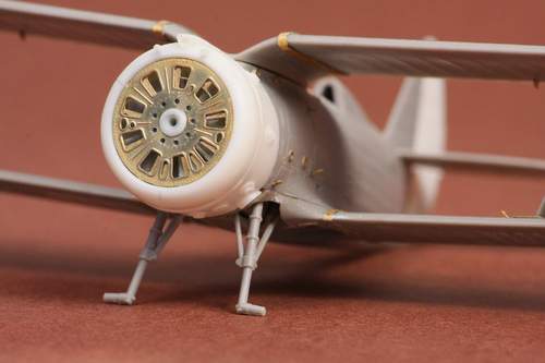 SBS Model SBS72034 1:72 Polikarpov I-153 Chaika cowling + exterior set