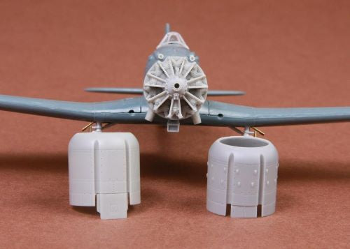 SBS Model SBS72060 1:72 Fiat G.50 Engine + cowling set