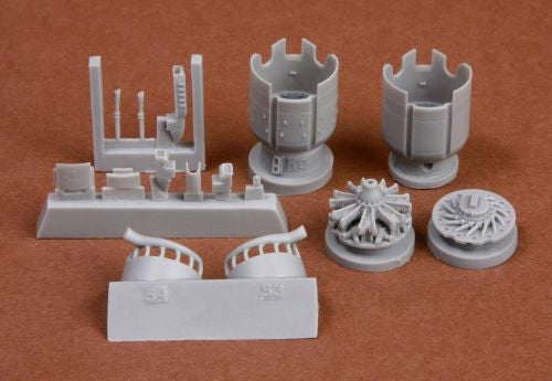 SBS Model SBS72060 1:72 Fiat G.50 Engine + cowling set