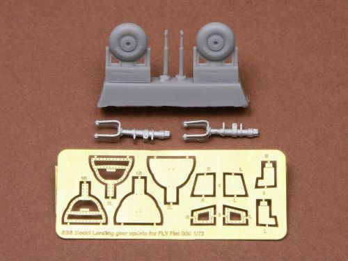 SBS Model SBS72061 1:72 Fiat G.50 undercarriage set