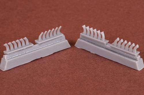 SBS Model SBS72069 1:72 de Havilland Mosquito B.Mk.XVI Exhaust set