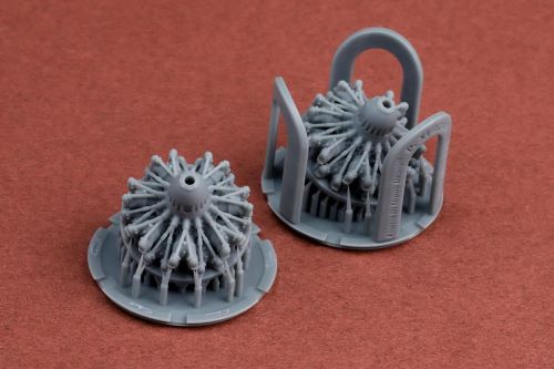 SBS Model SBS72076 1:72 Piaggio P.XI engine x 2