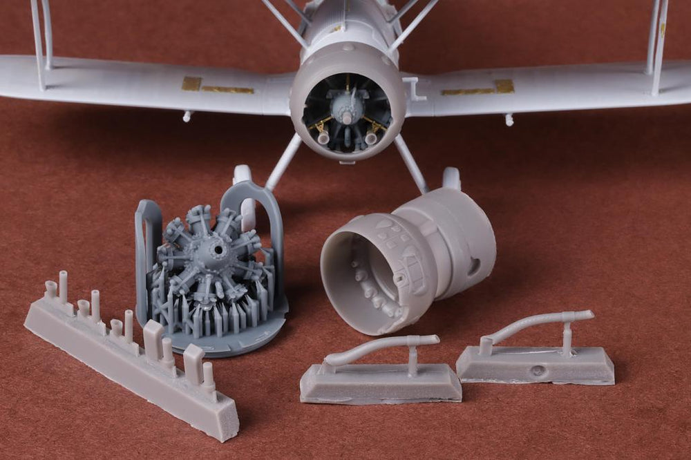 SBS Model SBS72079 1:72 Gloster Gladiator engine & cowling set