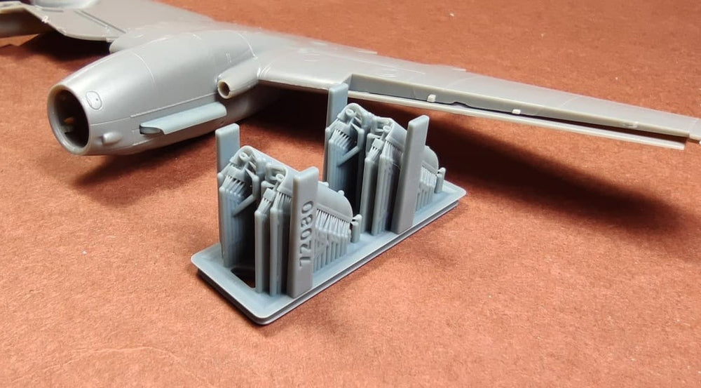 SBS Model SBS72080 1:72 Messerschmitt Me-410A-1/U-2 & U4 exhausts