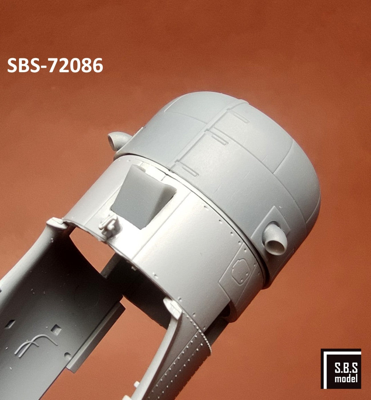SBS Model SBS72086 1:72 Douglas SBD-2/3 Dauntless engine & cowling set