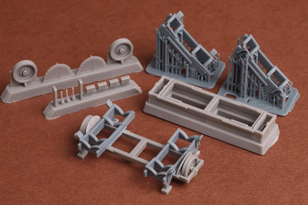 SBS Model SBS72088 1:72 Supermarine S.4 beaching gear