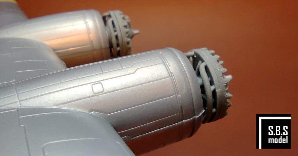 SBS Model SBS72089 1:72 Boeing B-17F/B-17G Flying Fortress engine set