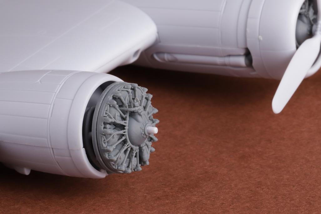 SBS Model SBS72090 1:72 Boeing B-17G/Mk.III Flying Fortress engine set