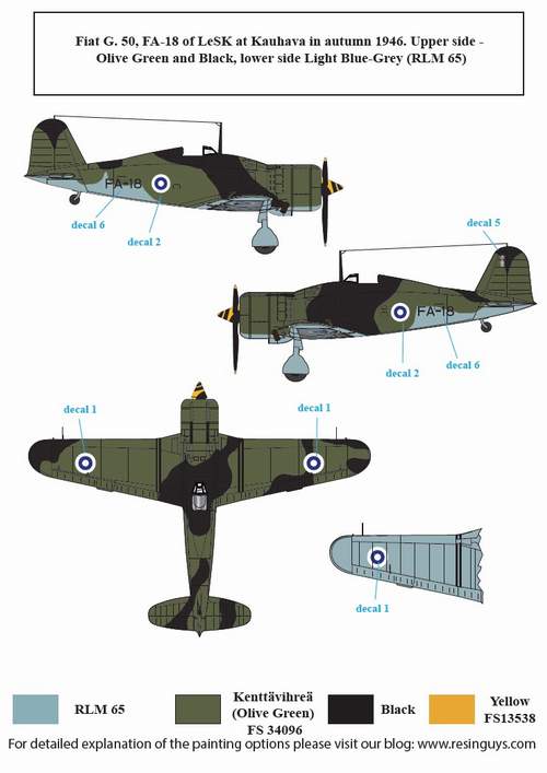 SBS Model SBSD7237D 1:72 Finnish Fighters